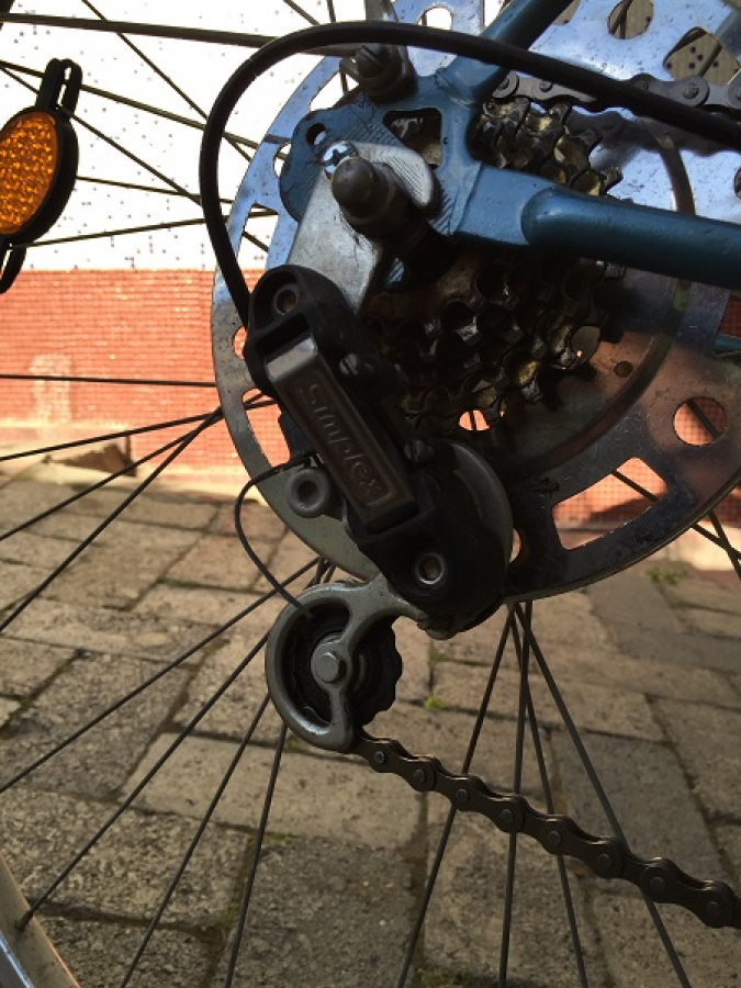 GRENZBURG MARKENRAD ADA PLAKALI YARIŞ BİSİKLETİ  SİMPLEX VİTES GURUP DİŞLİ 