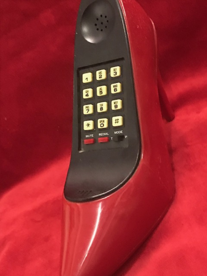 COLUMBIA TELECOM 1987 TOPUKLU KIRMIZI BAYAN AYAKKABISI 