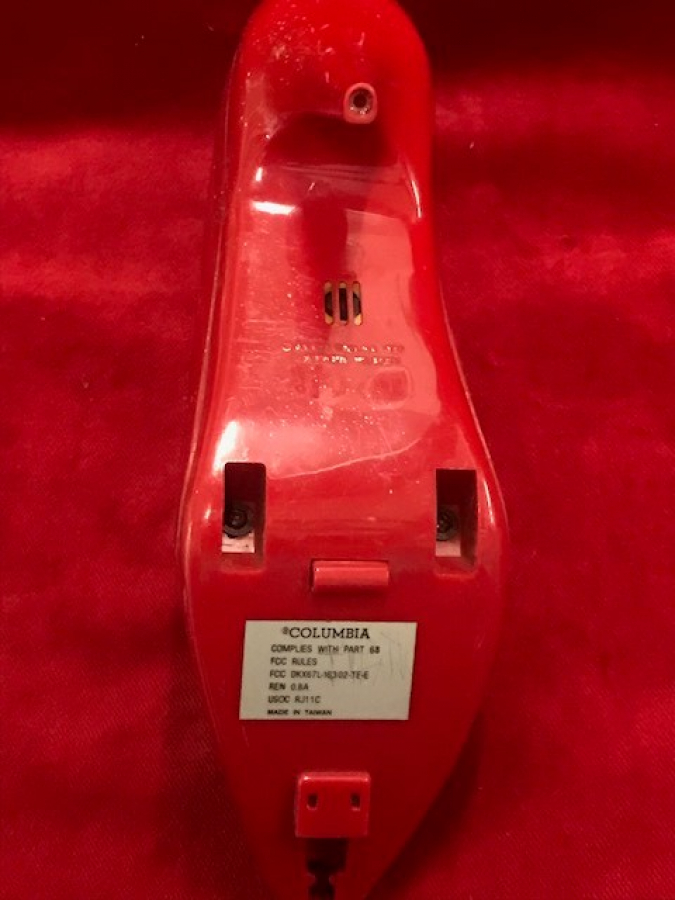 COLUMBIA TELECOM 1987 TOPUKLU KIRMIZI BAYAN AYAKKABISI 