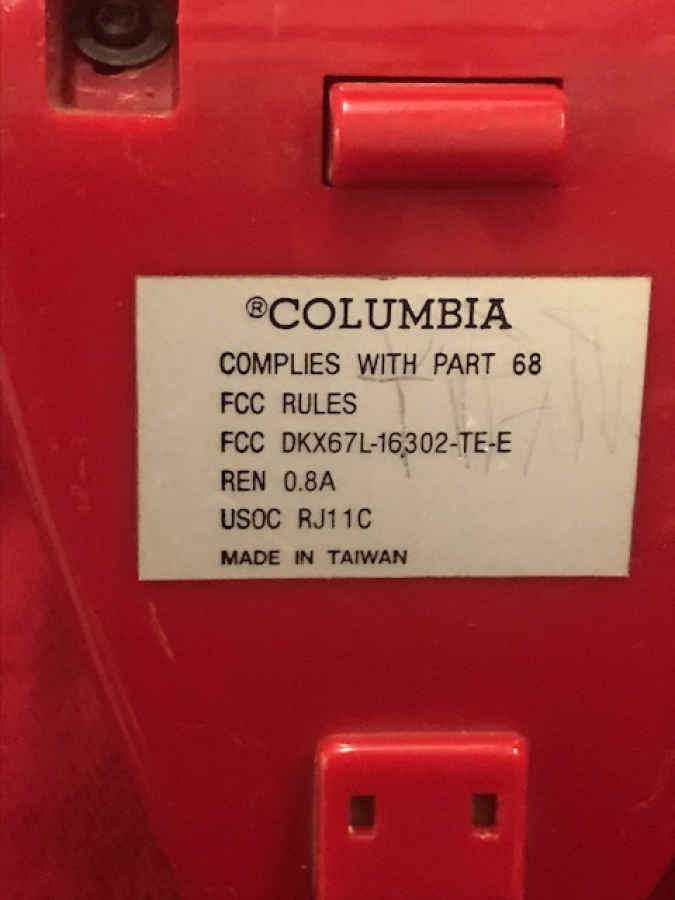 COLUMBIA TELECOM 1987 TOPUKLU KIRMIZI BAYAN AYAKKABISI 
