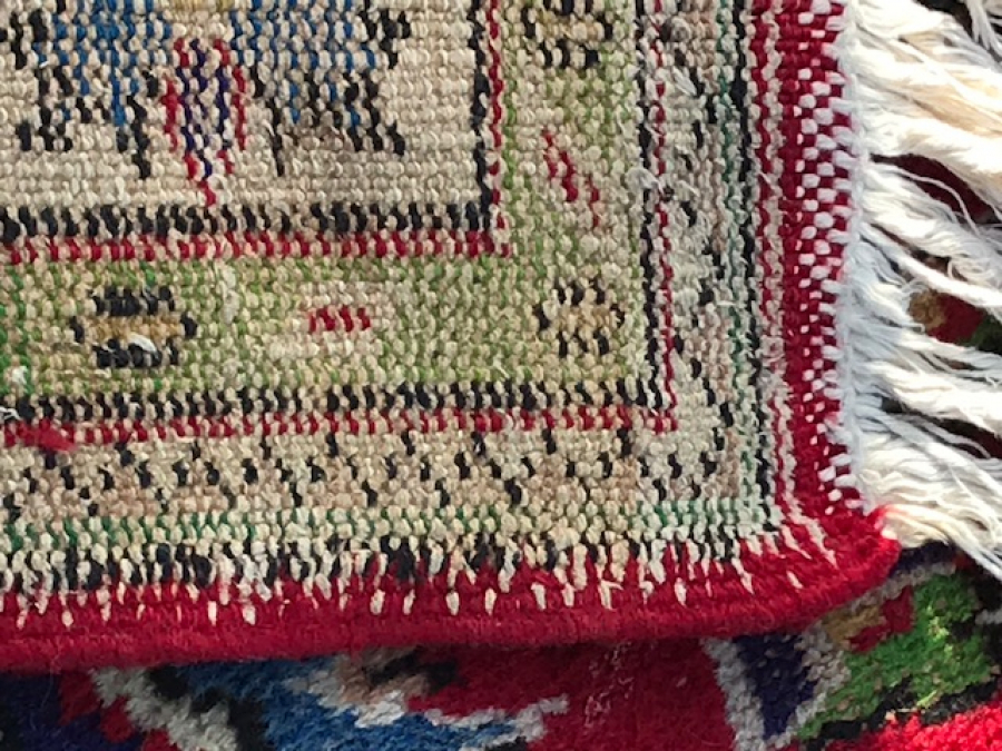 DEMİRCİ EL DOKUMA 6 METREKARE CANLI RENkLERDE YÜN HALI