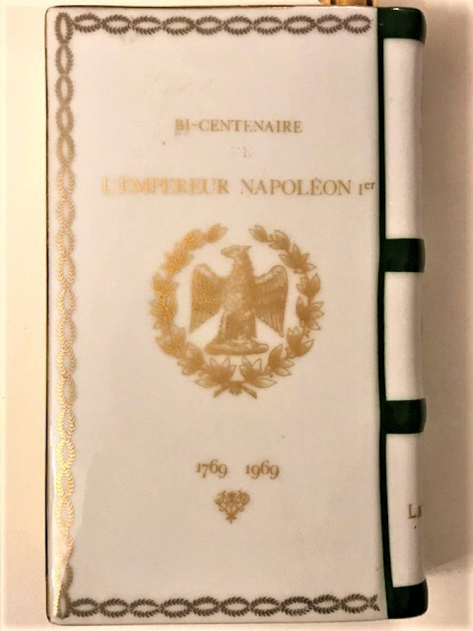 BERNARDAUD LİMOGES FRANCE NAPOLEON PORSELEN VERMUT İÇKİ ŞİŞESİ 1769 - 1969  PORCELANA