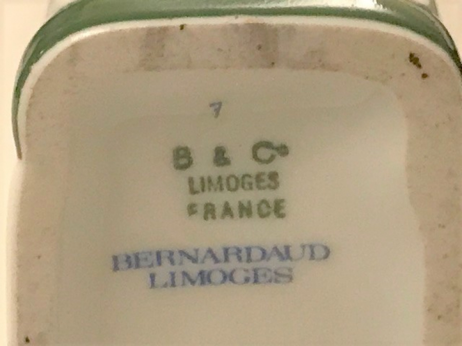 BERNARDAUD LİMOGES FRANCE NAPOLEON PORSELEN VERMUT İÇKİ ŞİŞESİ 1769 - 1969  PORCELANA