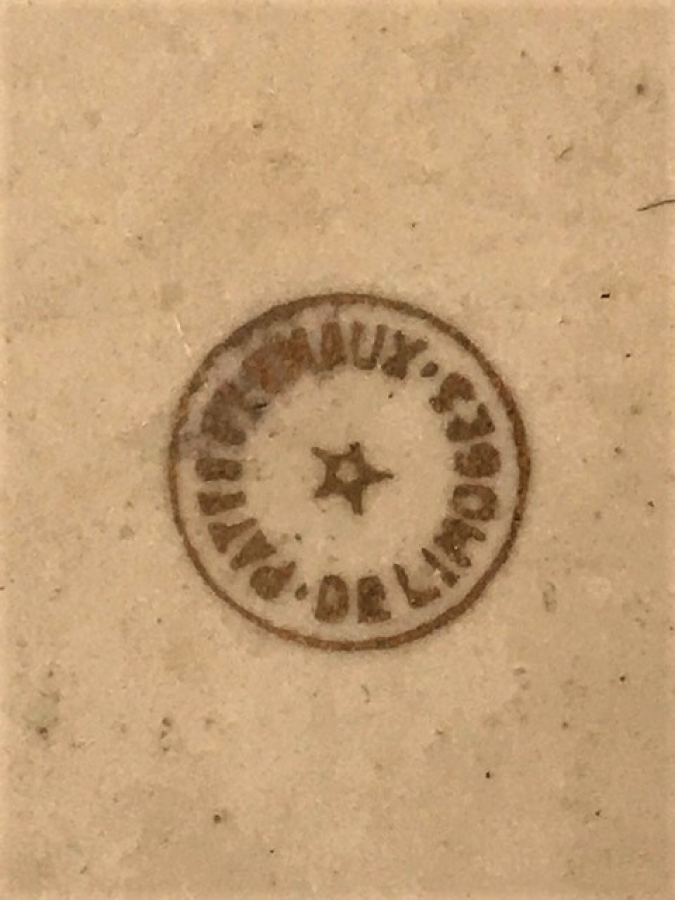 LİMOGES KAPAKLI PORSELEN MUCEVHER KUTUSU FIRANSIZ 1960