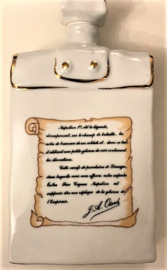 TAHARAUD LİMOGES FRANCE  NAPOLEON PORSELEN VERMUT İÇKİ ŞİŞESİ