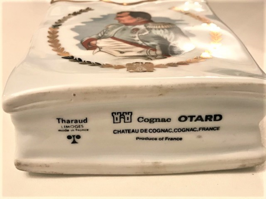 TAHARAUD LİMOGES FRANCE  NAPOLEON PORSELEN VERMUT İÇKİ ŞİŞESİ