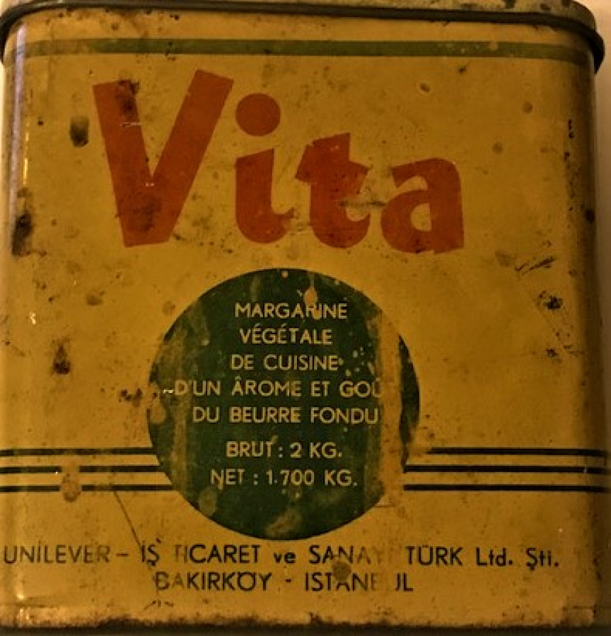 VİTA NEBATİ MARGARİN ÜNİLEVER 2 KG KAPAKLI TENEKE KUTU