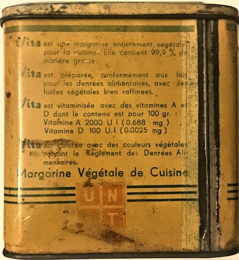 VİTA NEBATİ MARGARİN ÜNİLEVER 2 KG KAPAKLI TENEKE KUTU