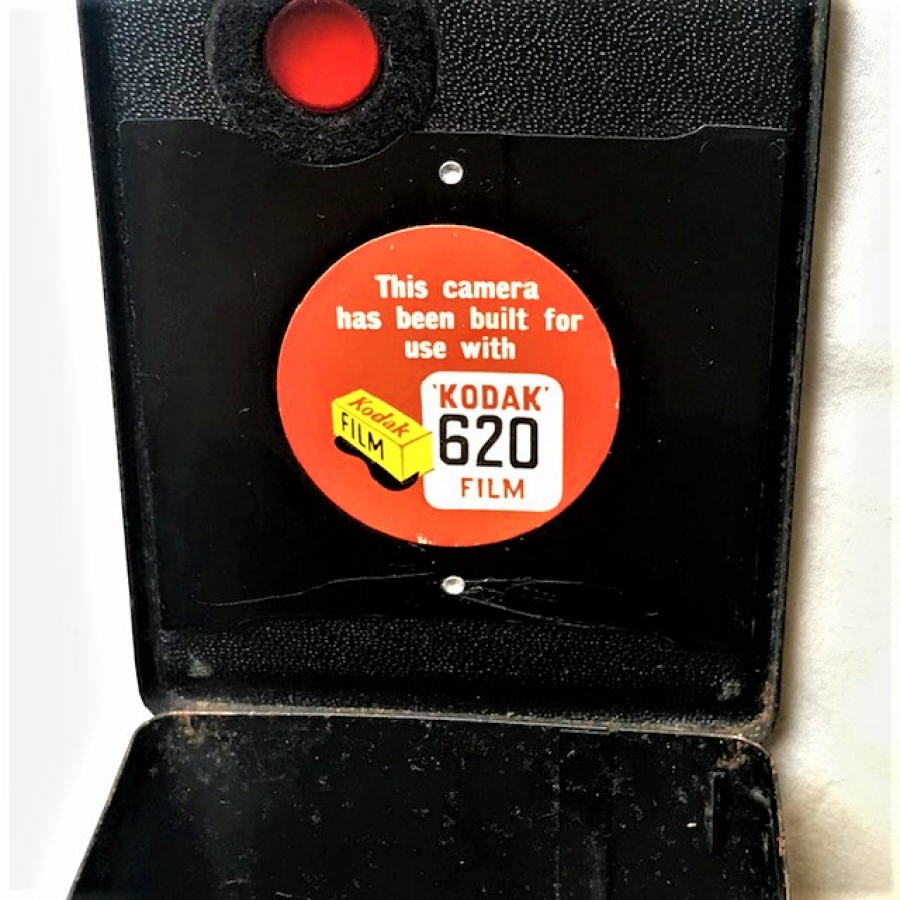 1940 MODEL SIX-20 BROWNİE C MADE BY CODAK KUTU CAMERA 2 OBJEKTİF FOTOĞRAF MAKİNESİ