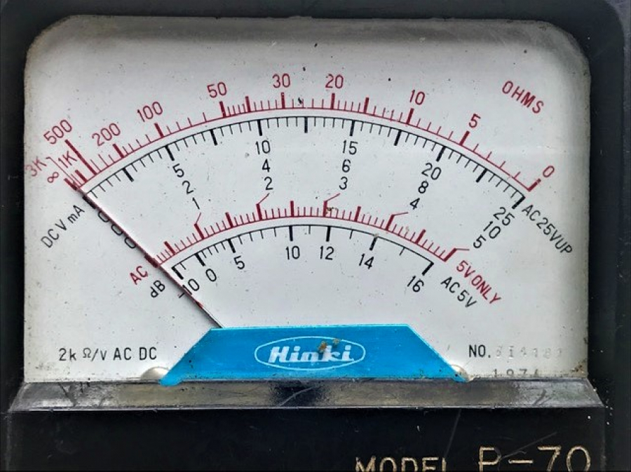 P70 HIOKİ MULTİMETRE ÖLCÜM ALETİ 70 Lİ YILLAR BAKALİT AC DC WAT OHM ÖLCÜM CİHAZI 