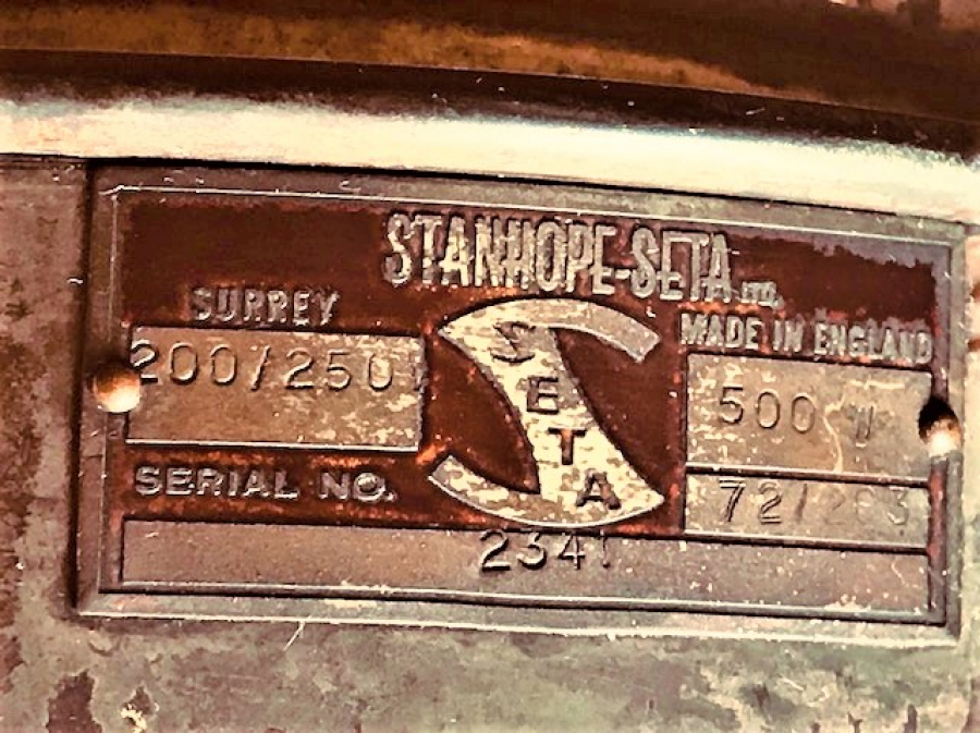 1910 STANHOPE SETA PETROL OKTAN PARLAMA NOKTASI TEST CİHAZI İNGİLİZ MALI 220 VOLT