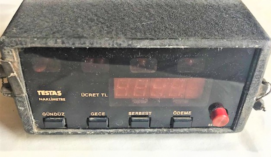 TESTAŞ NKM 055 TAKSİ ÜCRETLENDİRME  İLK ELEKTRONİK NAKLİMETRE TAKSİMETRE CIHAZI