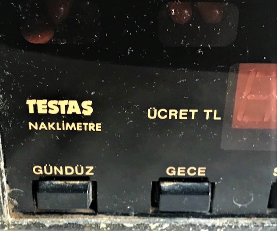 TESTAŞ NKM 055 TAKSİ ÜCRETLENDİRME  İLK ELEKTRONİK NAKLİMETRE TAKSİMETRE CIHAZI