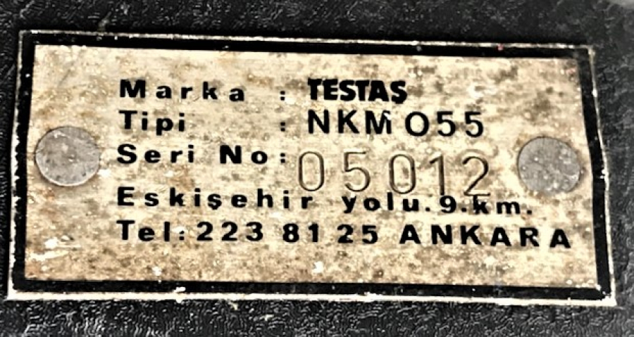 TESTAŞ NKM 055 TAKSİ ÜCRETLENDİRME  İLK ELEKTRONİK NAKLİMETRE TAKSİMETRE CIHAZI