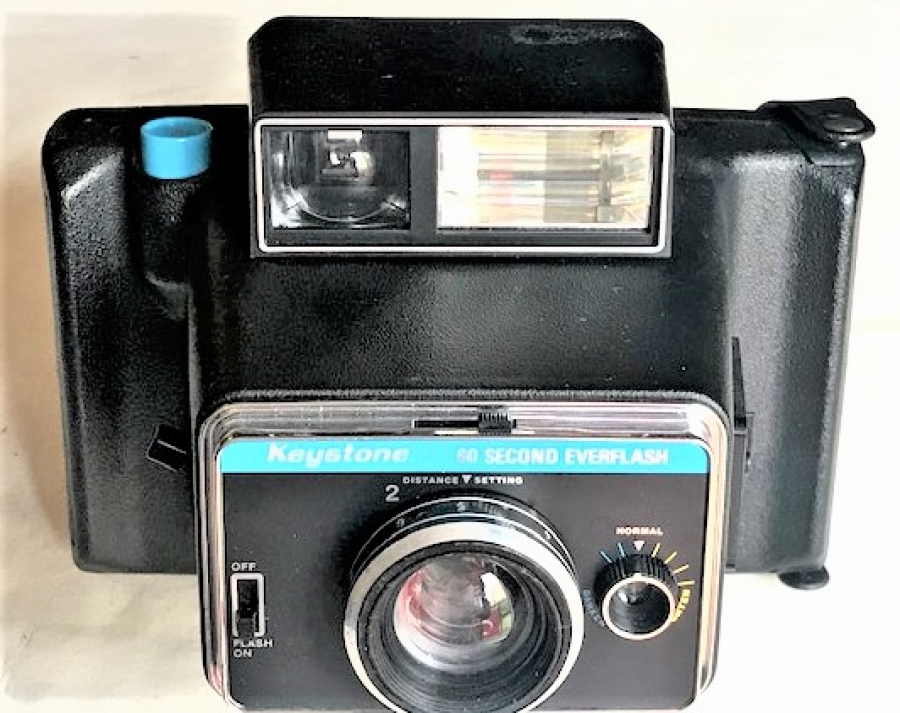 USA KEYSTONE 60 SECOND EVERFLAŞH CAMERE KULLANMA TALİMATI VE ORJINAL CANTASINDA