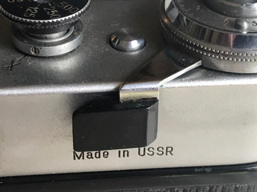 ZENİT-E USSR CAMERA FOTOGRAF KROM METAL MEKANİK MAKİNE Sİ 