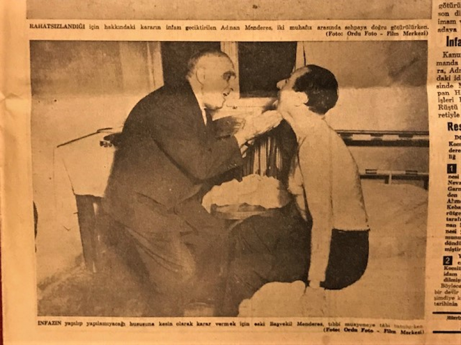 18 EYLÜL 1961 BASKI HÜRRİYET GAZETESİ ORJİNAL BASKI MENDERES,DE İDAM EDİLDİ 