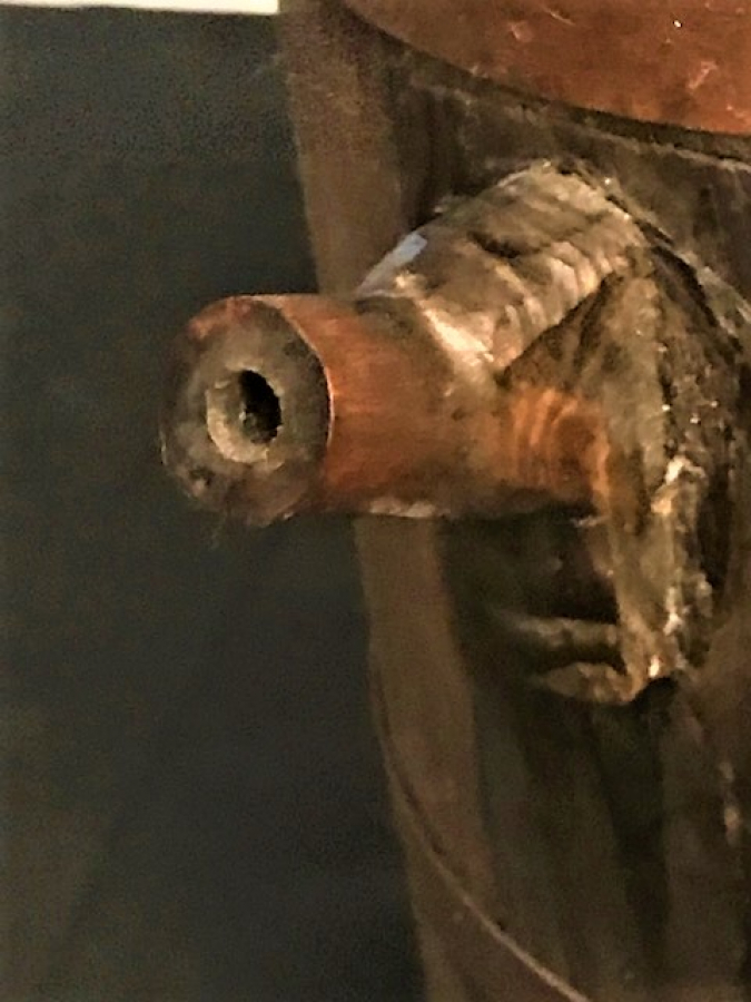 AHŞAP CEMBERLİ SU SIVI KOYMA TAŞIMA KABI EL YAPIMI