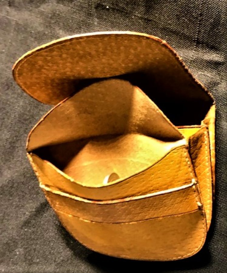 DERİ GÖZLU BOZUK  PARA CUZDANI 