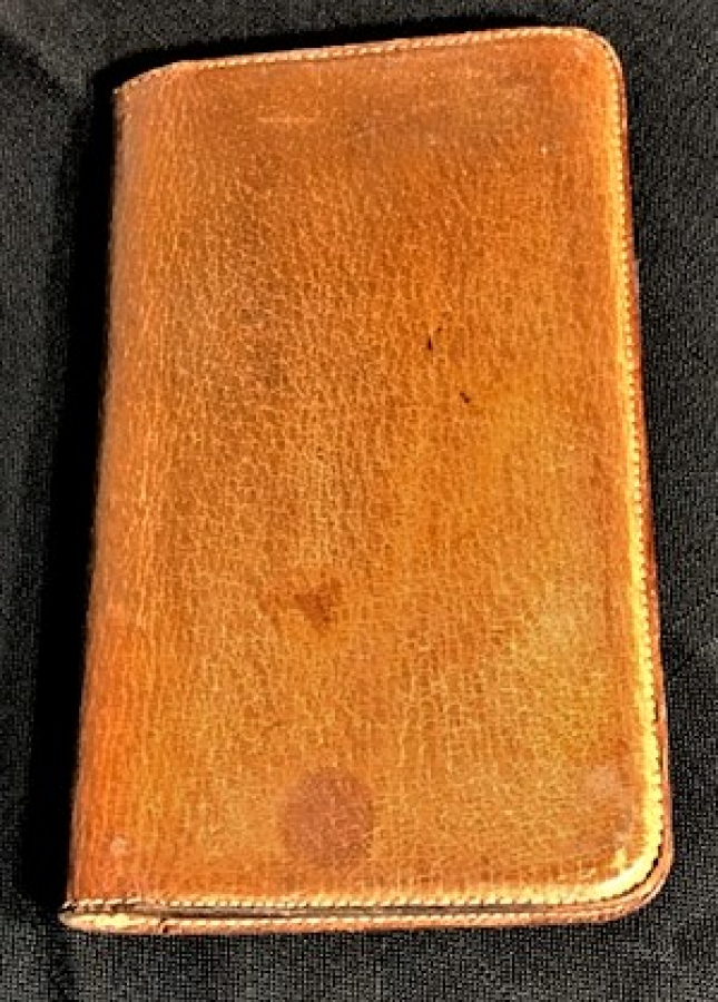 DERİ GÖZLÜ KAGIT PARA CUZDANI 