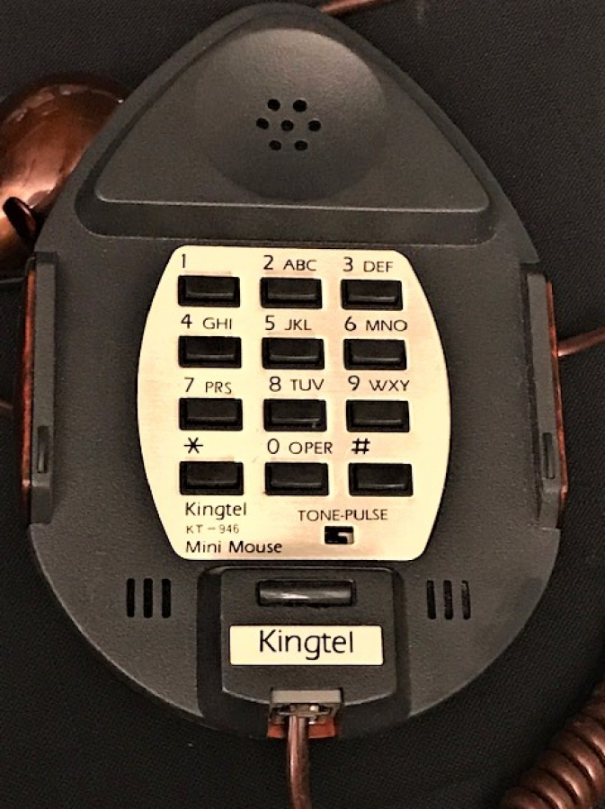 KİNGTEL KT 946 MODEL MİNİ MAUSE TELEFON DİJİTAL VE SAYISAL 