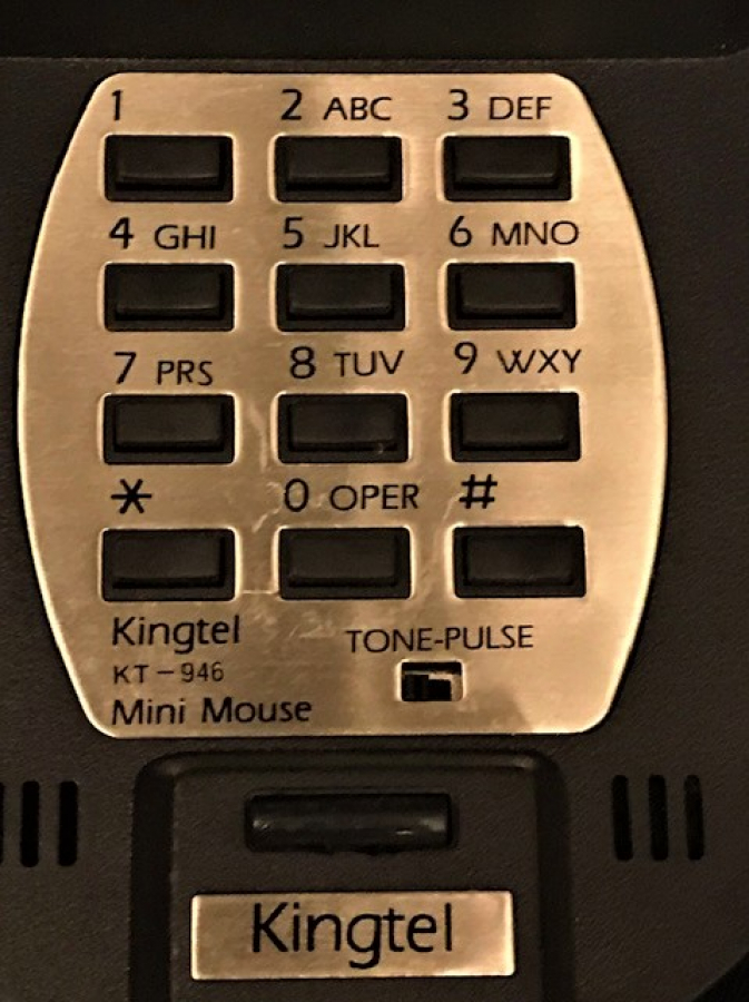 KİNGTEL KT 946 MODEL MİNİ MAUSE TELEFON DİJİTAL VE SAYISAL 