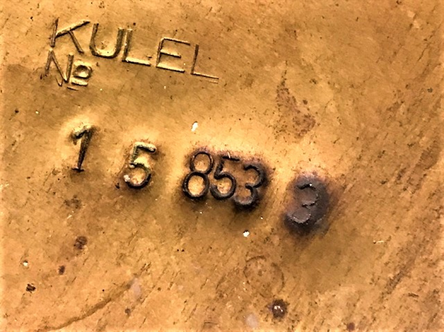 KÜLELİ DÖKÜM 3 KİLOLUK OTURAK SARI KEFELİ SERİ NUMARALI 60 YILLAR TERAZİ