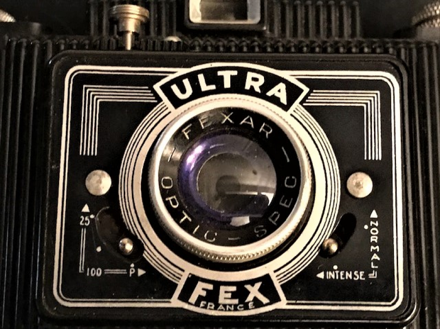 ULTRA FEX FEXAR OPTIC SPEG FRANCE CAMERA FOTOGRAF MAKİNE 1946 MODEL