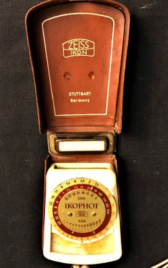 ZEISS IKON IKOPHOT ANTİKA POZOMETRE ANTİKA   FOTOĞRAF CEKİMİNDE IŞIK ÖLCÜMDE KULLANILIR. 