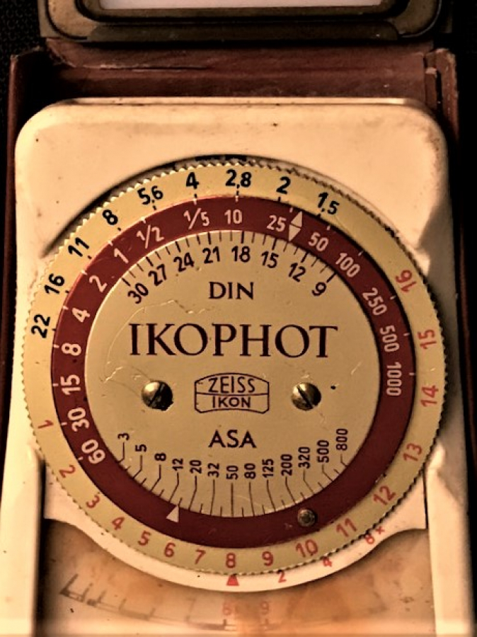 ZEISS IKON IKOPHOT ANTİKA POZOMETRE ANTİKA   FOTOĞRAF CEKİMİNDE IŞIK ÖLCÜMDE KULLANILIR. 