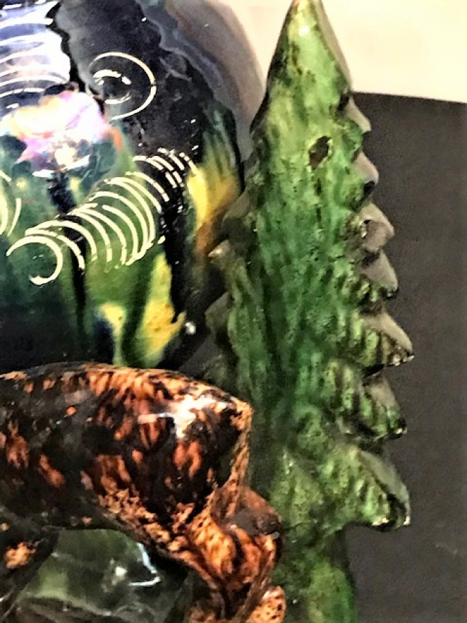 ADA EL İŞİ ORMANDA DOGAL YAŞAMI ANLATAN KOMPOZİSYON AKITMA RENKLER