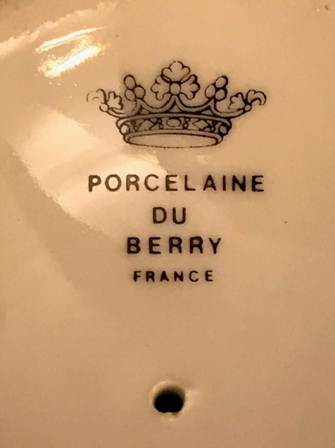 PORCELAINE DU BERRY ICE CREAM FRANCE 6 ADET TAKIM PORSELEN DONDURMALIK