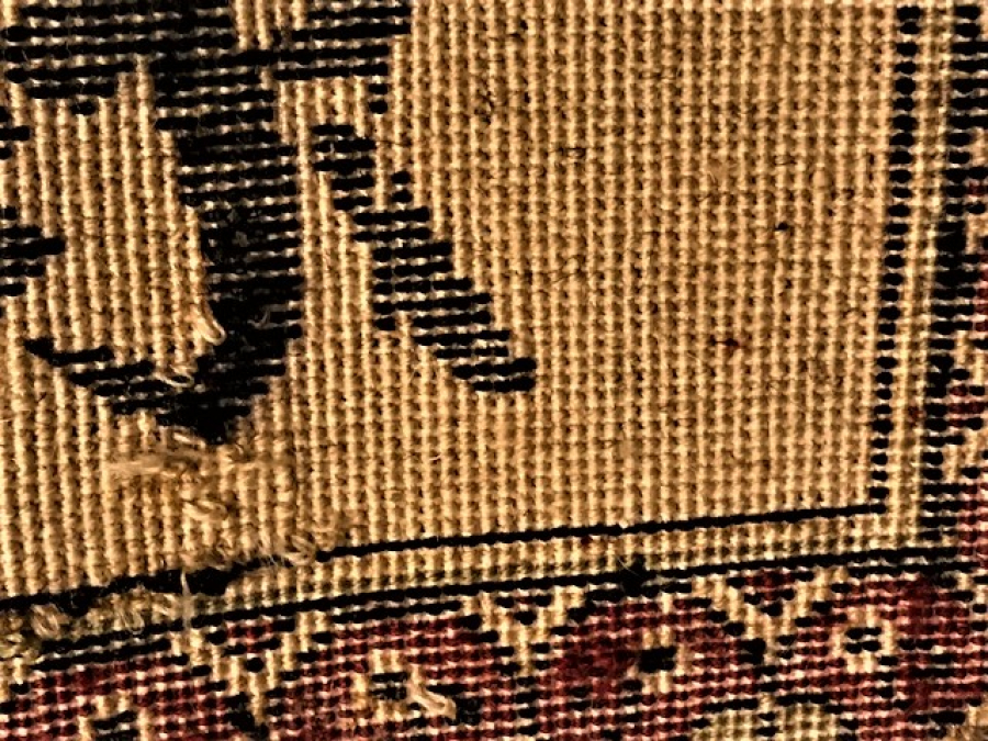 EL DOKUMA AYET YAZILI DUVAR HALI 50 X 30 ÖLCÜLERDE