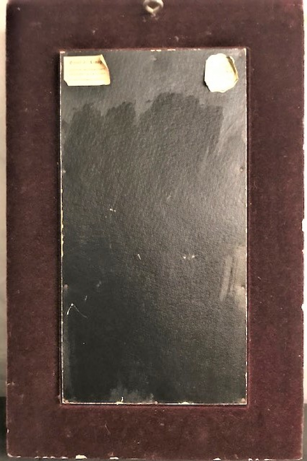 LİMOGES EMAYE EL CALIŞMA RESİM ORJİNAL ÇERÇEVESİ SANATÇI İMZALI ORJİNAL KOLEKSİYON