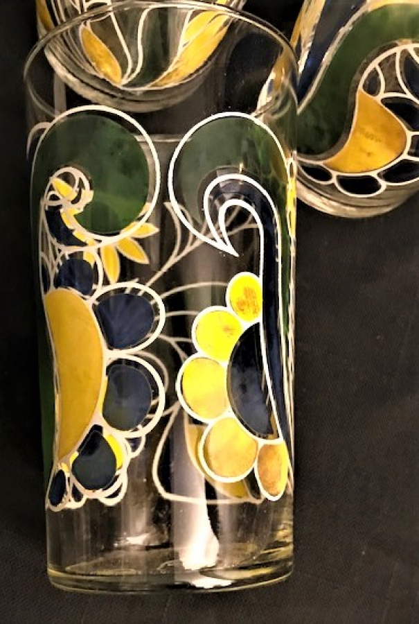 6 ADET CAM EL BOYAMA SU BARDAK