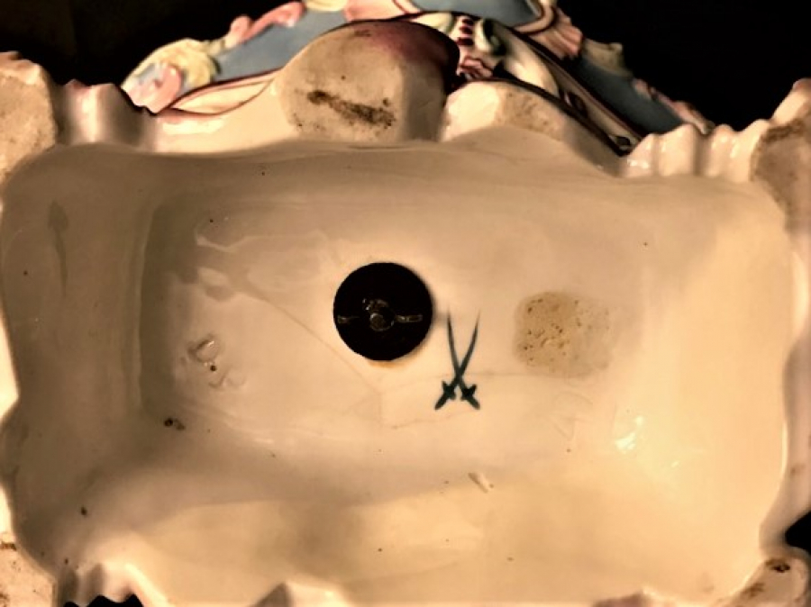 MAYZEN AYAKLI SÜPER RENKLER PORSELEN JARDİNYER TAMAMI EL İŞİ VE BOYAMA 