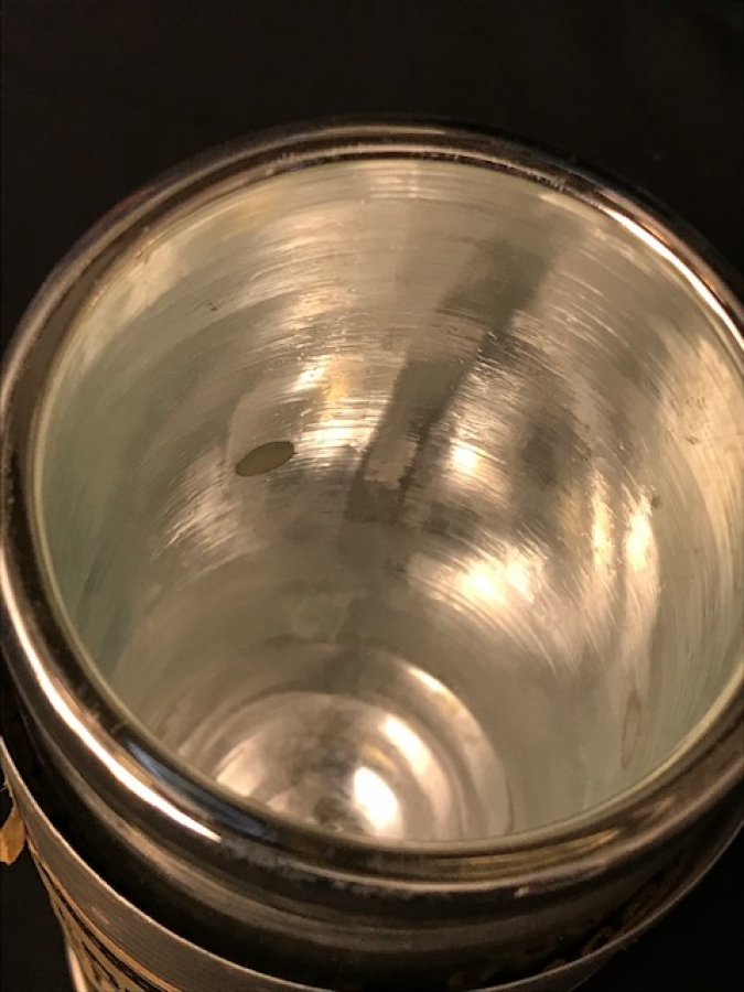 ORİGİNAL VEB THERMOS LANGEVİESEN  SPEİSEGEFASS   ALİMÜNYÜM GÖVDE İÇİ CAM TERMOS