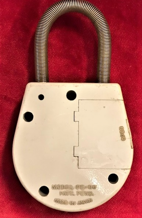 PADLOK PİLLİ ASMA  KİLİT MODEL PE 06