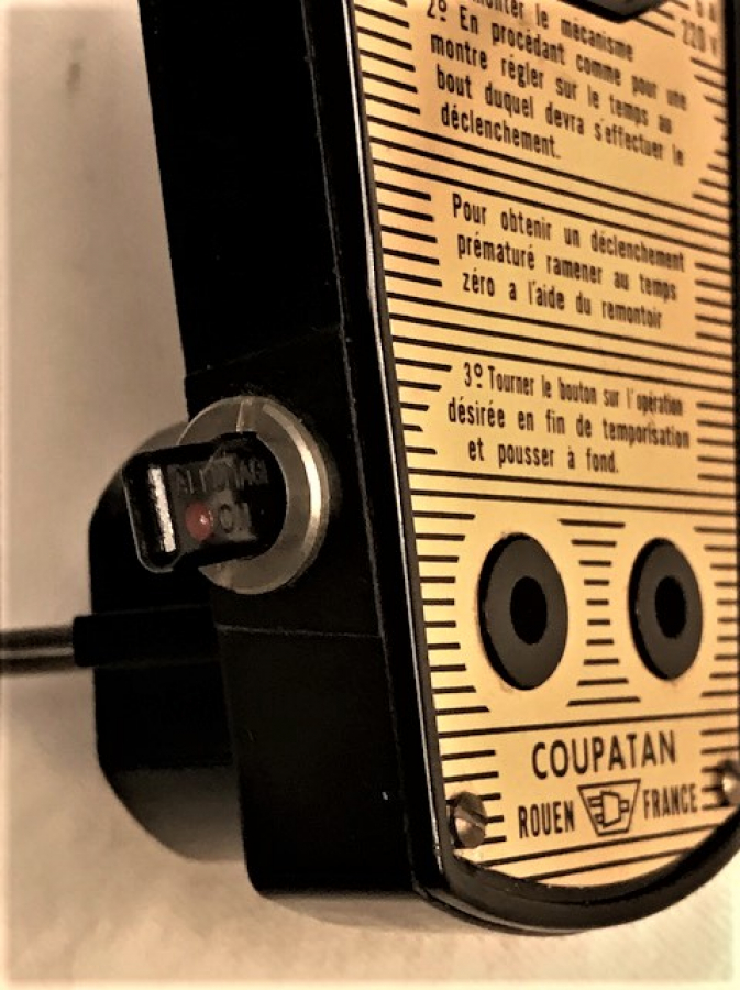 CUPATAN ROUEN FRANCE MEKANİK PROGRAMCI 110 220 VOLT FATOGRAF ZAMAN SAATİ