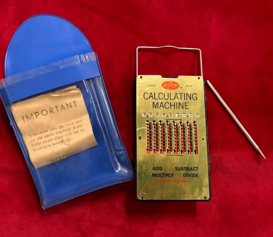  WIZARD CALCULATING MACHINE MEKANİK HESAP MAKİNESİ ALMAN