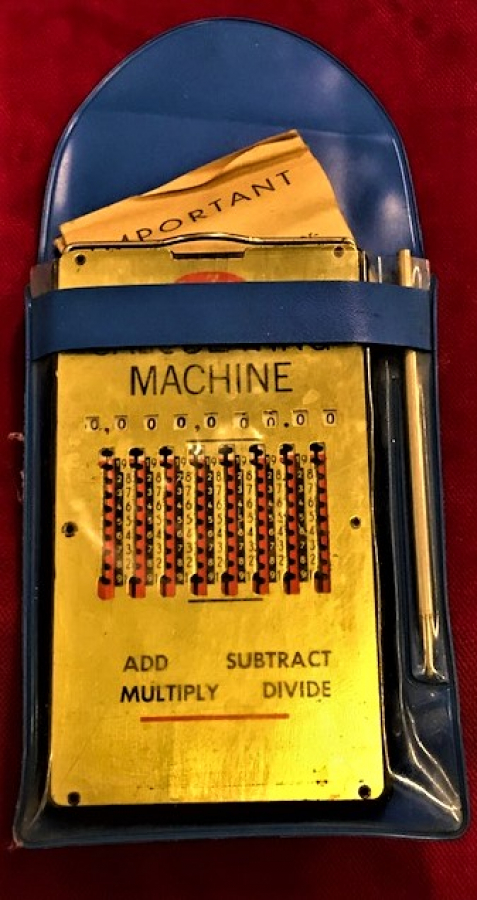  WIZARD CALCULATING MACHINE MEKANİK HESAP MAKİNESİ ALMAN