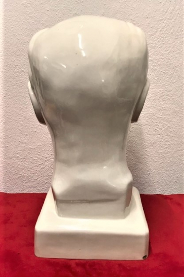 NADİR ECZACIBAŞI BEYAZ SERAMİK ATATÜRK BÜST YÜKSEKLİK 40 CM ALT TABAN 17X19 CAP CM 34