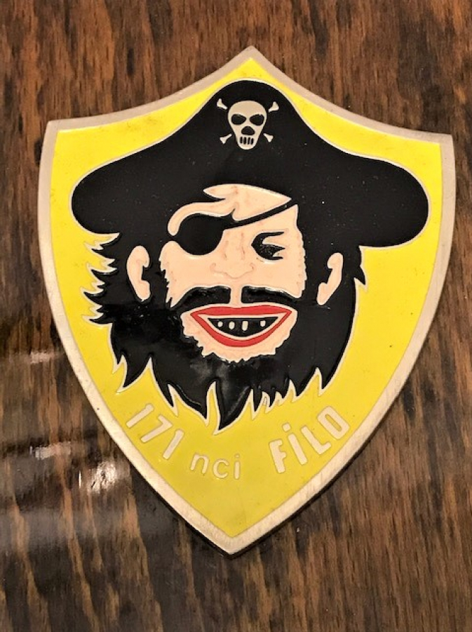 KORSAN TEMALI 171. FİLO SICAK MİNE ŞİLT SOYDAH RÖZET ATÖLYESİNDE HAZIRLANMIŞ 1960 AHŞAP ÜZERİNE DİZAYN EDİLMİŞ 