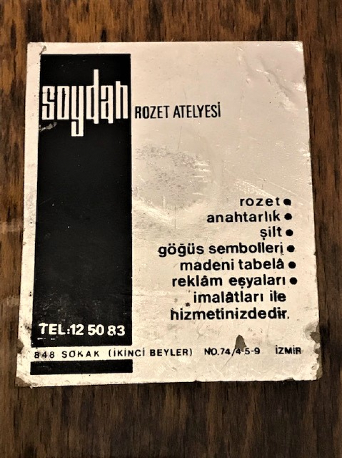 172. FİLO F 4 E  SICAK MİNE ŞİLT SOYDAH RÖZET ATÖLYESİNDE HAZIRLANMIŞ 1960 AHŞAP ÜZERİNE DİZAYN EDİLMİŞ 