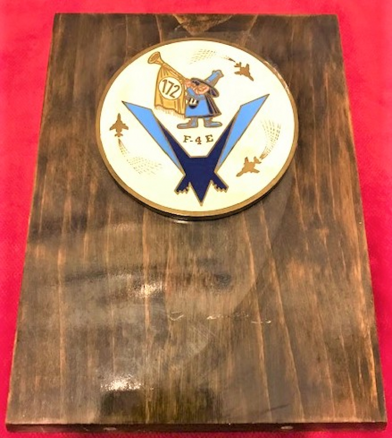 172. FİLO F 4 E  SICAK MİNE ŞİLT SOYDAH RÖZET ATÖLYESİNDE HAZIRLANMIŞ 1960 AHŞAP ÜZERİNE DİZAYN EDİLMİŞ 