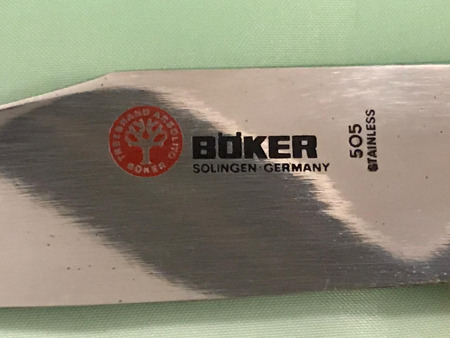 BÖKER 505 TREEBRAND ARBOLİTO GERMANY SOLİNGEN MEŞİN ORJİNAL KILIFINDA KULLANILMAMIŞ