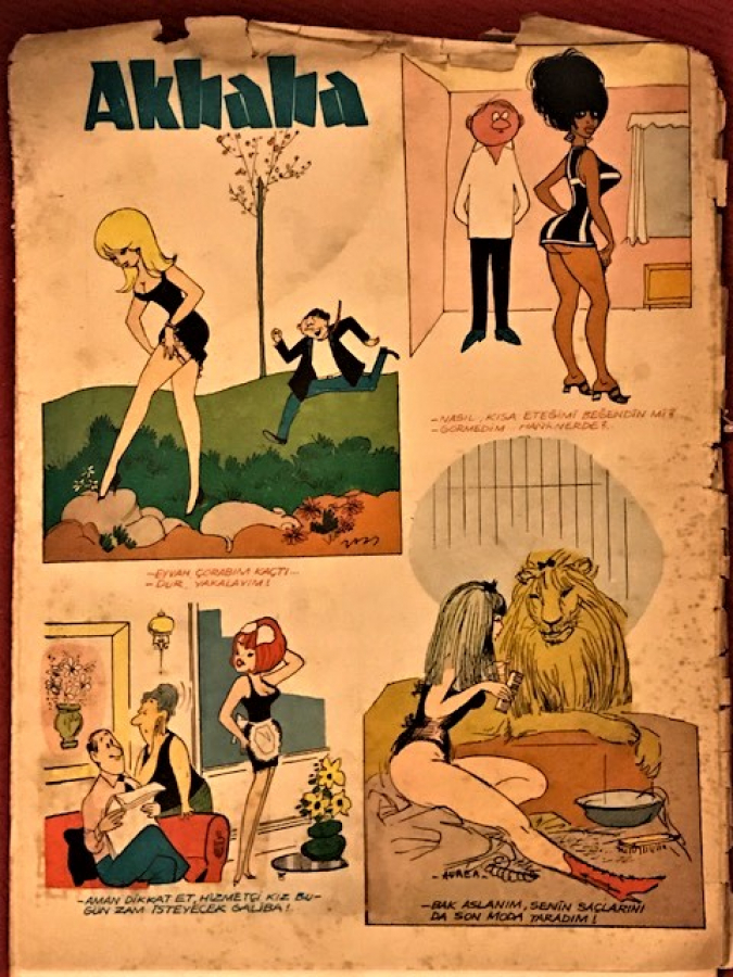 AKBABA SİYASİ MİZAH KARİKATÜR DERGİ 25 MAYIS 1966 SAYI 22