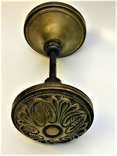 BRONZ ESKİ KARŞILIKLI TAKIM KAPI TOKMAGI  1960 LI YILLAR