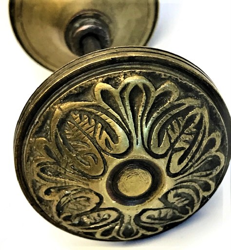 BRONZ ESKİ KARŞILIKLI TAKIM KAPI TOKMAGI  1960 LI YILLAR