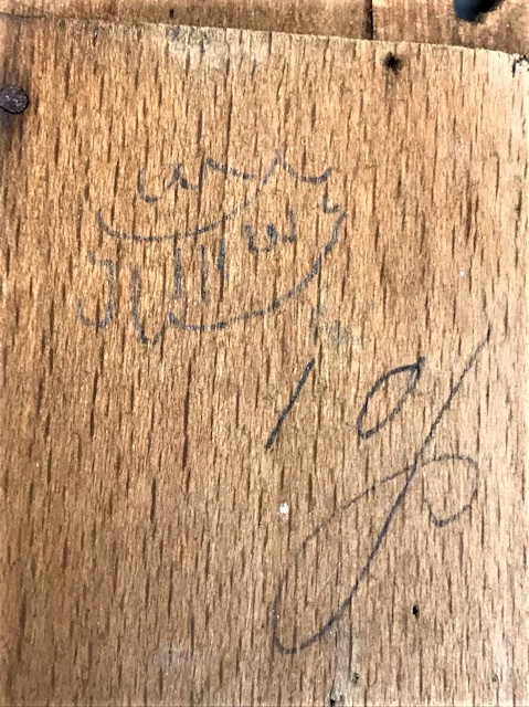 OSMANLI AHŞAP MASİF  EL OYMA YAPIM AYNALI  CİFT RAFLI DUVAR SÜSÜ